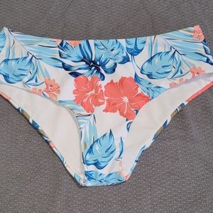Floral swim bottoms